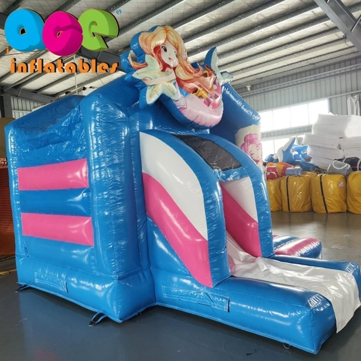 Mermaid bouncy castle33